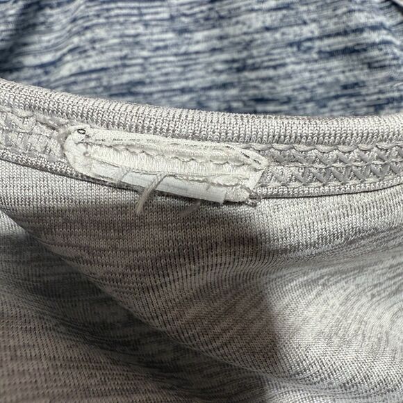 Reebok Reversible Strappy Sports Bra Women’s Medium Support Size L Heather Blue - Picture 5 of 6